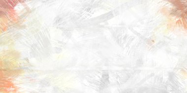 Soyut arkaplanda pürüzlü fırça darbeleri. Fırça boyası. Renkli boya darbeleri. Eşsiz duvar sanatı. Tuvaldeki modern sanat. Renkli çağdaş sanat eserleri.