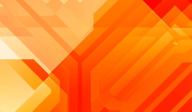 Geometrik arkaplan minimalist tasarımı. Bir teknoloji planının dijital illüstrasyonu. Fütürist şablon arkaplanı. Renkli ve canlı geometrik şekiller katmanları var. Soyut yaratıcı konsept duvar kağıdı.