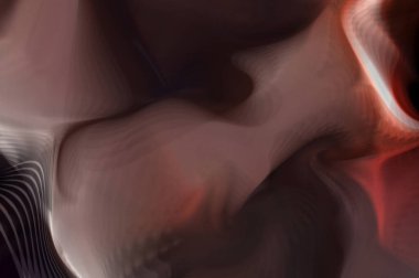 Hareketli girdapların soyut çizimi. Titreşimli renkli kıvrımların dönen akışı. Kıvrımlı ve kıvrımlı arka plan ve çizgiler. Garip duvar kâğıdı tasarımı. Dalgalanma arkaplanı.