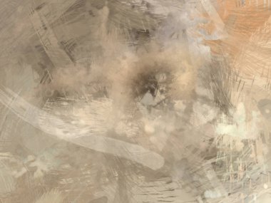 Soyut arkaplanda pürüzlü fırça darbeleri. Fırça boyası. Renkli boya darbeleri. Eşsiz duvar sanatı. Tuvaldeki modern sanat. Renkli çağdaş sanat eserleri.