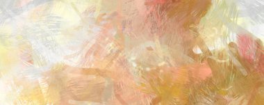 Soyut arkaplanda pürüzlü fırça darbeleri. Fırça boyası. Renkli boya darbeleri. Eşsiz duvar sanatı. Tuvaldeki modern sanat. Renkli çağdaş sanat eserleri.