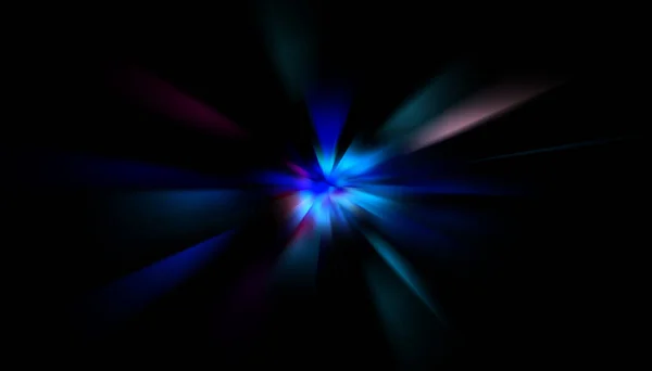 Explotion Glowing Star Dynamic Colorful Background Image Glow Lights Wallpaper — Stock Photo, Image