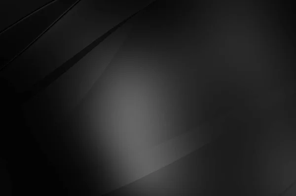 Black Curvy Pattern Surface Illustration Abstract Futuristic Background Minimalist Geometric — Stock Photo, Image