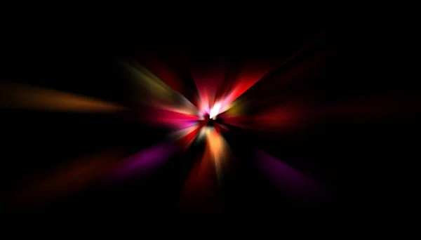 Explotion Glowing Star Dynamic Colorful Background Image Glow Lights Wallpaper — Stock Photo, Image