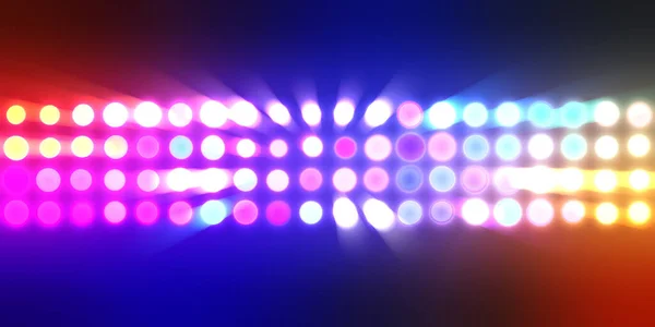 Glowing Pattern Wallpaper Glamour Background Colorful Lights Spotlights Shining Lights — Stock Photo, Image