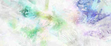 Soyut arkaplanda pürüzlü fırça darbeleri. Fırça boyası. Renkli boya darbeleri. Eşsiz duvar sanatı. Tuvaldeki modern sanat. Renkli çağdaş sanat eserleri.