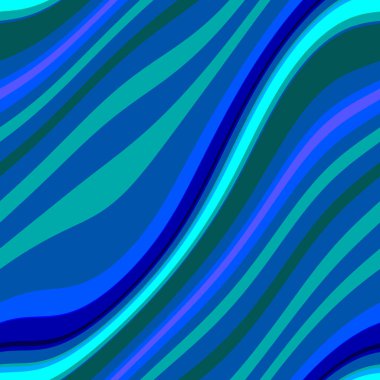 Renkli, dikişsiz şerit deseni. Soyut yüzey arkaplanı. Renkli duvar kağıtları. Retro parlak minimalist malzeme. Tekstil baskısı. Dekoratif motif.