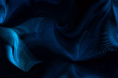 Hareketli girdapların soyut çizimi. Titreşimli renkli kıvrımların dönen akışı. Kıvrımlı ve kıvrımlı arka plan ve çizgiler. Garip duvar kâğıdı tasarımı. Dalgalanma arkaplanı.