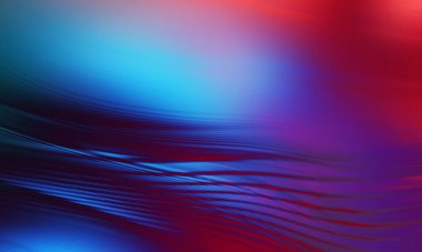 Soyut, enerjik bir arkaplan. Renkli, dalgalı duvar kâğıdı. Grafik konsept çizimi. Yumuşak dalgalı çizgiler. Girdap gibi renkli canlı şekiller..