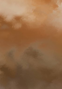 Modern fırça darbeleri. Poster, duvar sanatı, afiş, kart, kitap kapağı veya ambalaj için rahatlatıcı kompozisyonun yumuşak renkli çizimi. Pastel renklerle suluboya. 