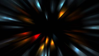 Parlayan yıldızın patlaması. Dinamik renkli arkaplan resmi. Parıldayan ışıklar duvar kağıdı. Tasarımınız için canlı şablon.