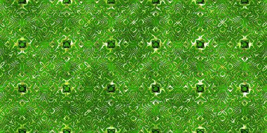 Renkli kumaş arka planında moda tarzında gümüş örgü süsü olan lüks, kusursuz bir şablon. Duvar kağıtları ve tekstil baskısı için tasarım. Lüks, ışıl ışıl metalimsi fantezi dokusu.