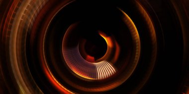 Fotoğraf makinesi konsepti. Soyut arkaplan. Dönen ışık ışınları. Hareketli kavramsal duvar kağıdı. Grafik dijital illüstrasyon. Parlayan neon ışıkları. Parlak sunum tasarım şablonu.