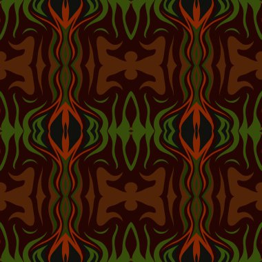 Kusursuz minimalist malzeme. Kabile esinlenilmiş model. Basit şekilleri ve güzel renk paleti olan zarif duvar kağıtları. Dekoratif motif. Web, davetiye, poster, tekstil baskısı için.