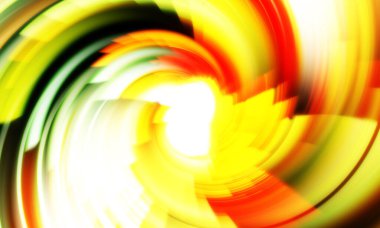 Dönen Işık gösterisi arka planı. Canlı renklerle donatılmış ruhani enerji girdabı. Renkli canlı hareket çizimi. Tanıtım geçmişi. Kutlama grafiği.