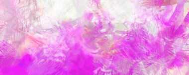 Soyut arkaplanda pürüzlü fırça darbeleri. Fırça boyası. Renkli boya darbeleri. Eşsiz duvar sanatı. Tuvaldeki modern sanat. Renkli çağdaş sanat eserleri.