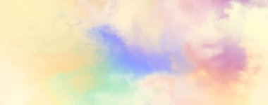 Modern fırça darbeleri. Poster, duvar sanatı, afiş, kart, kitap kapağı veya ambalaj için rahatlatıcı kompozisyonun yumuşak renkli çizimi. Pastel renklerle suluboya. 
