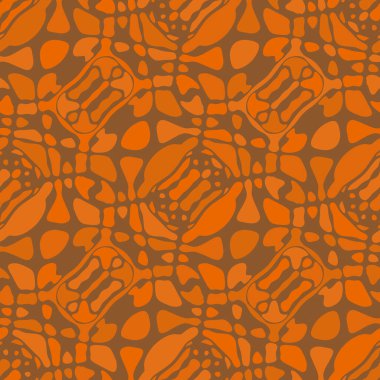 Yaratıcı karalama sanatı farklı şekil ve dokulara sahip kusursuz desen. Kolaj. Sanatsal arka plan. Soyut duvar kağıdı. Dekoratif hippi fayansları.