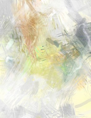 Soyut arkaplanda pürüzlü fırça darbeleri. Fırça boyası. Renkli boya darbeleri. Eşsiz duvar sanatı. Tuvaldeki modern sanat. Renkli çağdaş sanat eserleri.