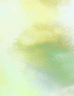 Modern fırça darbeleri. Poster, duvar sanatı, afiş, kart, kitap kapağı veya ambalaj için rahatlatıcı kompozisyonun yumuşak renkli çizimi. Pastel renklerle suluboya. 