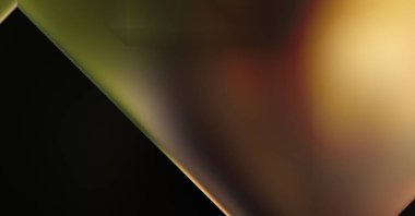 Geometrik dinamik şekiller. Gölgeli teknoloji dijital şablonu ve gradyan arka planda ışıklar. Modern basit geometrik renk gradyanı soyut arkaplan. 3B illüstrasyon. 