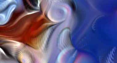 Hareketli girdapların soyut çizimi. Titreşimli renkli kıvrımların dönen akışı. Kıvrımlı ve kıvrımlı arka plan ve çizgiler. Garip duvar kâğıdı tasarımı. Dalgalanma arkaplanı.