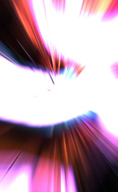 Renkli ışık enerjisi parlamaları. Çarpık grafik hareket arkaplanı. Dinamik patlama flaşı. Hızlanma efekti. Hızlı yüksek hız bulanıklaştırma arkaplanı. Işık teknolojisi soyut duvar kağıdı.