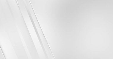 Soyut ışık fütüristik duvar kağıdı. Zarif, parlak çizgili arka plan. Geometrik katmanlı üç boyutlu beyaz arkaplan. Poster, broşür, sunum ve web sitesi için geometrik şablon tasarımı.