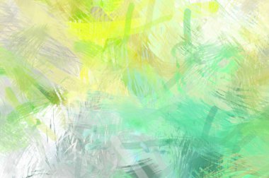 Soyut arkaplanda pürüzlü fırça darbeleri. Fırça boyası. Renkli boya darbeleri. Eşsiz duvar sanatı. Tuvaldeki modern sanat. Renkli çağdaş sanat eserleri.