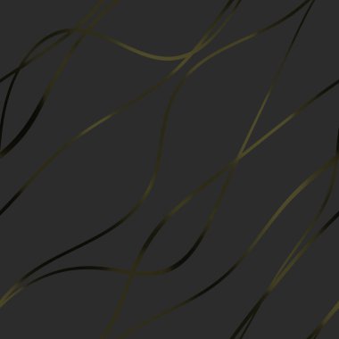 Dalgalı yansıtıcı çizgilerin kusursuz deseni. Lüks minimalist malzeme. Süs dalgasıyla dekoratif motif. Web, kartvizit, davetiye, poster, tekstil baskısı için zarif duvar kağıdı.