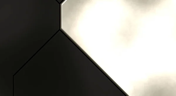 Металлическая Текстура Поверхность Космического Корабля Свет Темные Панели Футуристические Абстрактные — стоковое фото