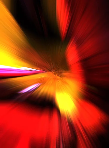 Colorful Vibrant Flashes Light Energy Warped Graphic Motion Background Dynamic — Stock Photo, Image