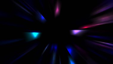 Parlayan yıldızın patlaması. Dinamik renkli arkaplan resmi. Parıldayan ışıklar duvar kağıdı. Tasarımınız için canlı şablon.