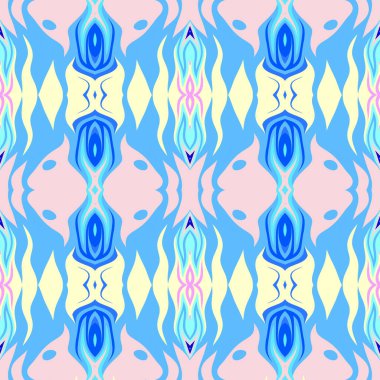 Kusursuz minimalist malzeme. Kabile esinlenilmiş model. Basit şekilleri ve güzel renk paleti olan zarif duvar kağıtları. Dekoratif motif. Web, davetiye, poster, tekstil baskısı için.