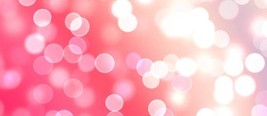 Kavramsal ışıklar duvar kağıdı. Güzel soyut çok renkli bokeh çemberleri parçacıklarla çevrili. Metninizi veya başlığınızı göstermek için boşluk ile odaklanmış olmayan canlı illüstrasyon. 