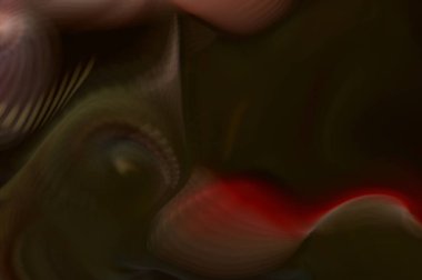 Hareketli girdapların soyut çizimi. Titreşimli renkli kıvrımların dönen akışı. Kıvrımlı ve kıvrımlı arka plan ve çizgiler. Garip duvar kâğıdı tasarımı. Dalgalanma arkaplanı.