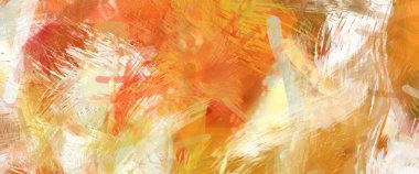 Soyut arkaplanda pürüzlü fırça darbeleri. Fırça boyası. Renkli boya darbeleri. Eşsiz duvar sanatı. Tuvaldeki modern sanat. Renkli çağdaş sanat eserleri.