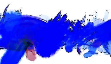 Mürekkep ve fosforlu kalemler yaratıcı çizimler. Beyaz arka planda boyama. El çizimi soyut renk dokuları. Poster, kart, davetiye, pankart, broşür, broşür için tasarım. Boyalı fırça darbeleri