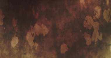 Gergin bir geçmişi ve sıkıntılı bir yapısı var. Renkli tozlu şablon. Tasarımınız için doku ve elementler. Çizik ve lekeli duvar kağıdı. Gotik duvar.