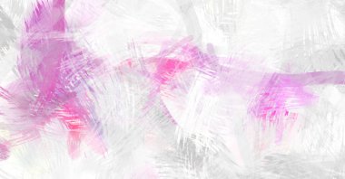 Soyut arkaplanda pürüzlü fırça darbeleri. Fırça boyası. Renkli boya darbeleri. Eşsiz duvar sanatı. Tuvaldeki modern sanat. Renkli çağdaş sanat eserleri.