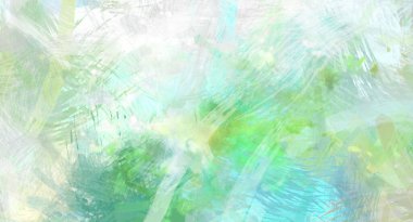 Soyut arkaplanda pürüzlü fırça darbeleri. Fırça boyası. Renkli boya darbeleri. Eşsiz duvar sanatı. Tuvaldeki modern sanat. Renkli çağdaş sanat eserleri.