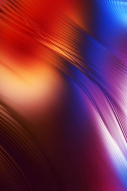 Soyut, enerjik bir arkaplan. Renkli, dalgalı duvar kâğıdı. Grafik konsept çizimi. Yumuşak dalgalı çizgiler. Girdap gibi renkli canlı şekiller..