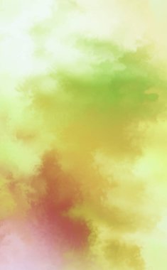 Modern fırça darbeleri. Poster, duvar sanatı, afiş, kart, kitap kapağı veya ambalaj için rahatlatıcı kompozisyonun yumuşak renkli çizimi. Pastel renklerle suluboya. 