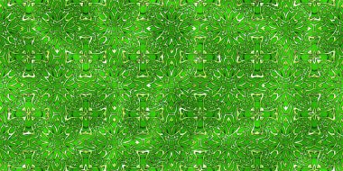 Renkli kumaş arka planında moda tarzında gümüş örgü süsü olan lüks, kusursuz bir şablon. Duvar kağıtları ve tekstil baskısı için tasarım. Lüks, ışıl ışıl metalimsi fantezi dokusu.