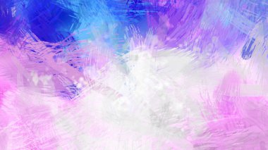 Soyut arkaplanda pürüzlü fırça darbeleri. Fırça boyası. Renkli boya darbeleri. Eşsiz duvar sanatı. Tuvaldeki modern sanat. Renkli çağdaş sanat eserleri.