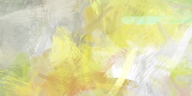 Soyut arkaplanda pürüzlü fırça darbeleri. Fırça boyası. Renkli boya darbeleri. Eşsiz duvar sanatı. Tuvaldeki modern sanat. Renkli çağdaş sanat eserleri.