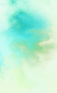 Modern fırça darbeleri. Poster, duvar sanatı, afiş, kart, kitap kapağı veya ambalaj için rahatlatıcı kompozisyonun yumuşak renkli çizimi. Pastel renklerle suluboya. 