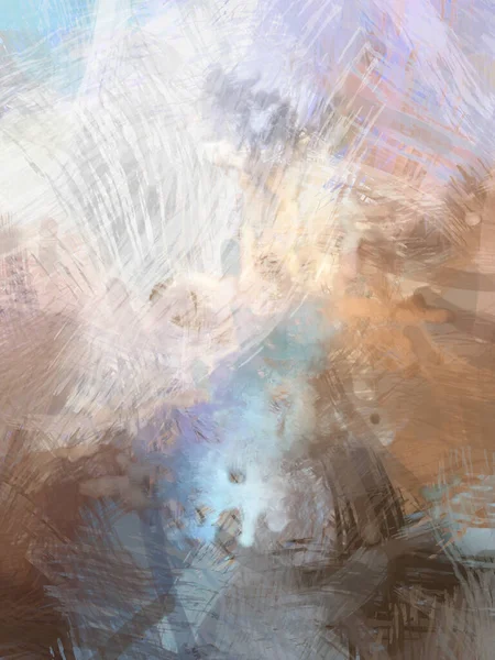 Soyut arkaplanda pürüzlü fırça darbeleri. Fırça boyası. Renkli boya darbeleri. Eşsiz duvar sanatı. Tuvaldeki modern sanat. Renkli çağdaş sanat eserleri.