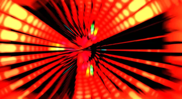 Siyah arkaplanda dönen ışık gösterisi. Lüks çizgiler. Parlak kıvrımlı duvar kağıdı. Uzay tüneli. Dönen ışık çemberi ya da maytap izi. Parlak konsept çizimi.