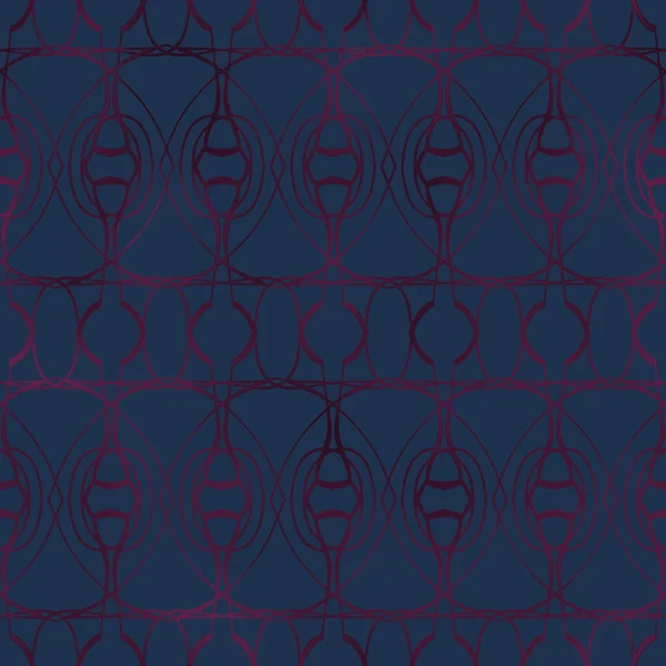Dekoratives Geometrisches Motiv Luxuriöses Minimalistisches Ziermaterial Nahtloses Muster Mit Dünnem — Stockfoto